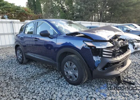 2025 Nissan Kicks S from USA, damaged, VIN 3N8AP6BB4SL382304